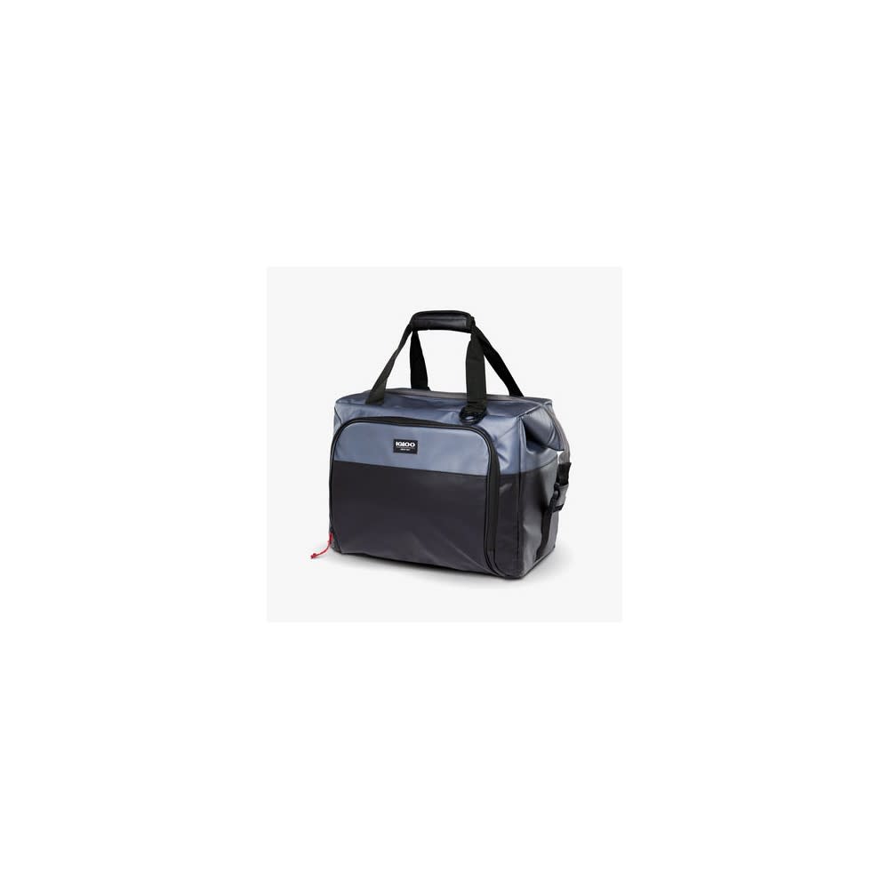 Igloo Snapdown Soft Cooler Tote Bag Gray/Black 36 Can - Ascmtools