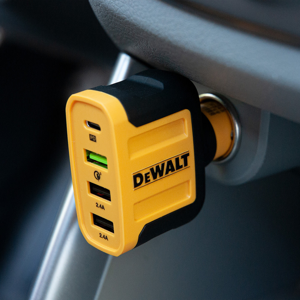 DEWALT Mobile USB PD Phone Charger 4 Port - Ascmtools