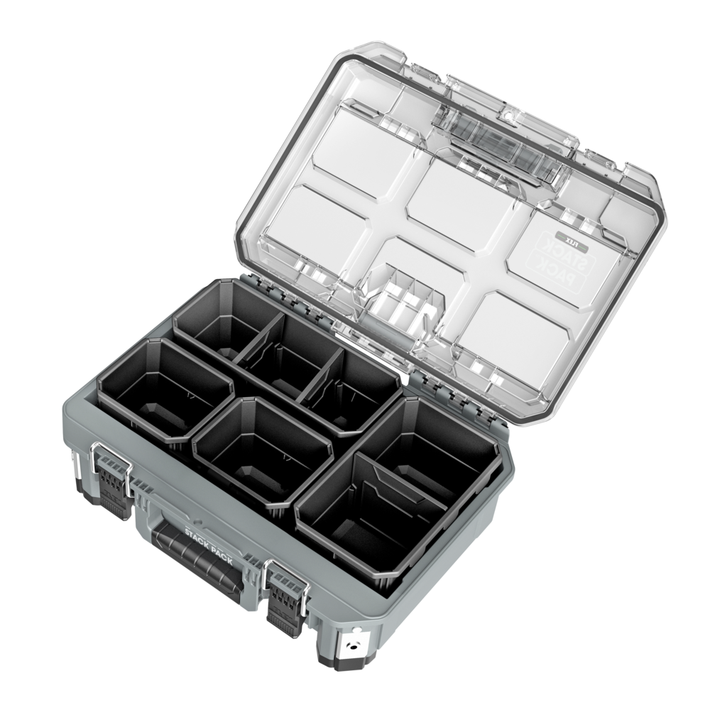 FLEX Stack Pack Medium Organizer Box - Ascmtools
