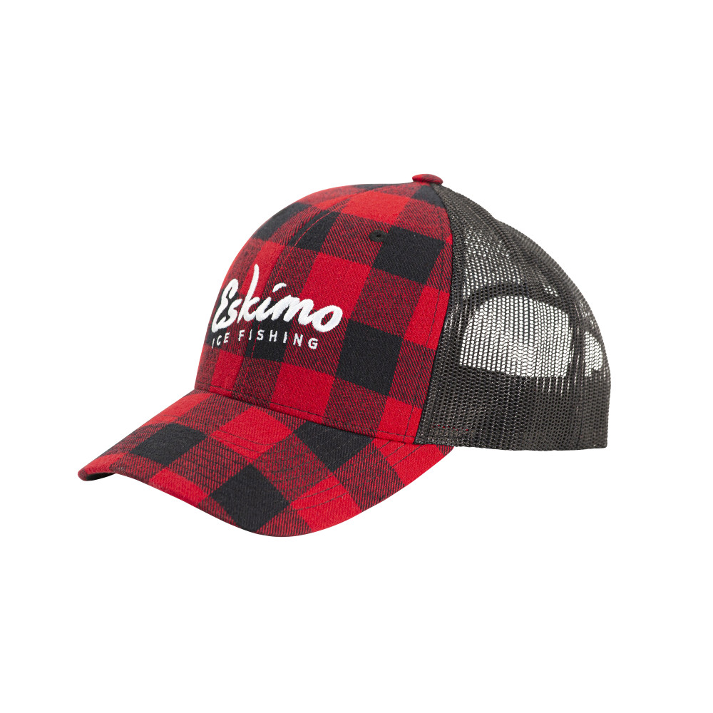 Eskimo Buffalo Plaid Trucker Cap - Ascmtools
