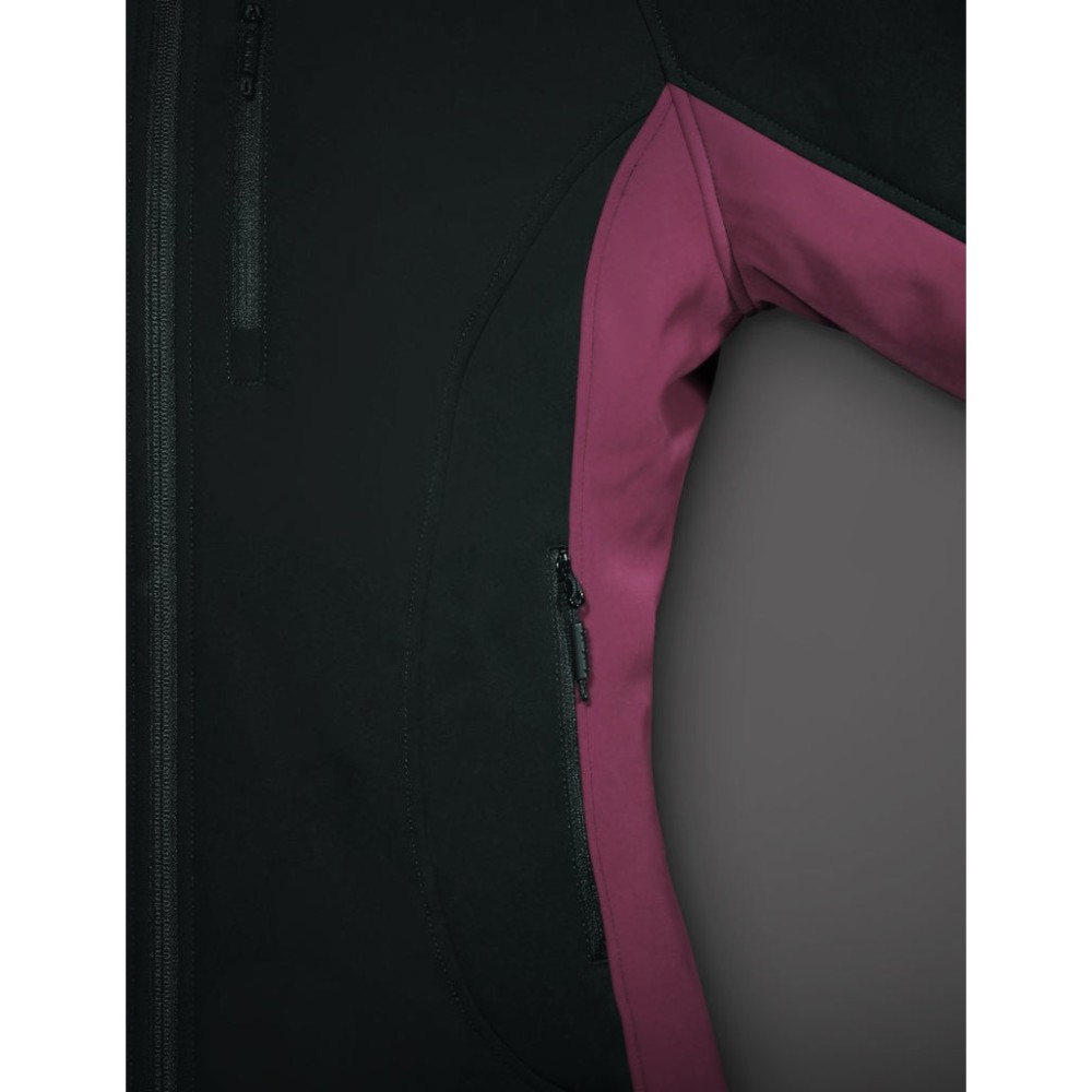 ORORO Womens Black & Purple Classic Heated Jacket Kit Large - Ascmtools