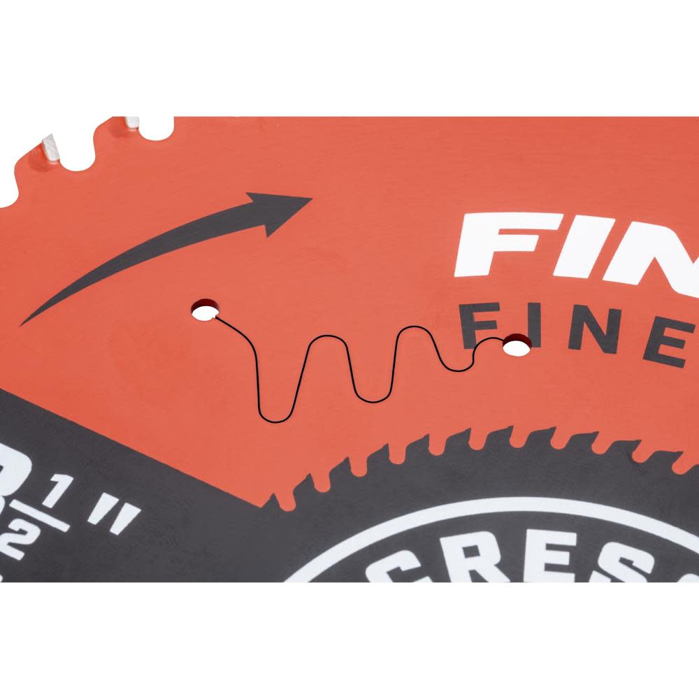 Crescent Circular Saw Blade 8 1/2″ x 60 Tooth Fine Cut Fine Finishing - Ascmtools