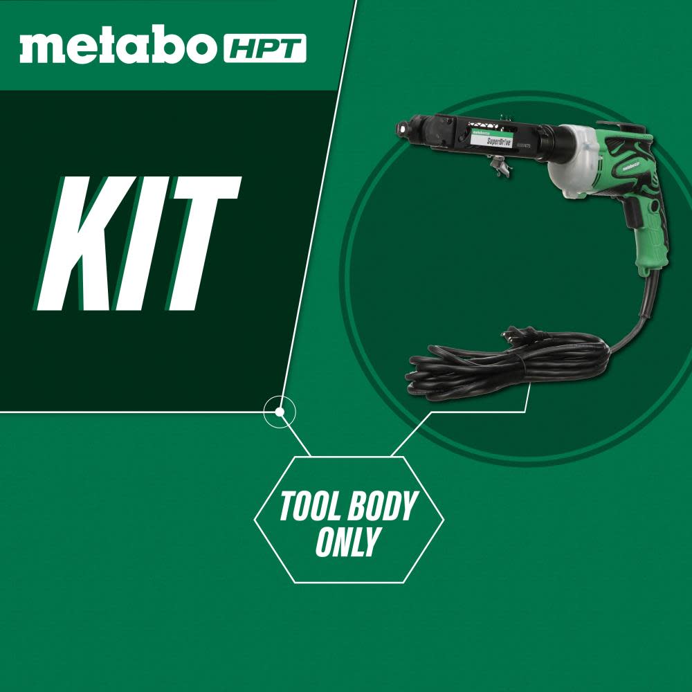 Metabo HPT SuperDrive Collated Screwdriver - Ascmtools