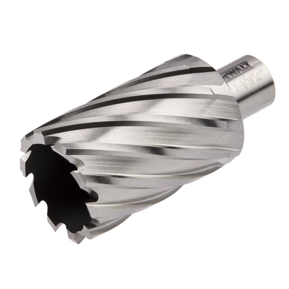 DEWALT Annular Cutter 1 9/16″X 2″ HSS 3/4″ Weldon - Ascmtools