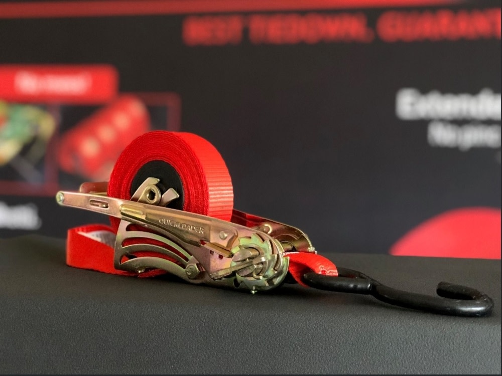 Quickloader Retractable Ratchet Tie Down 1500lbs - Ascmtools