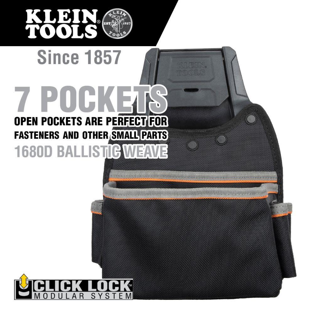 Klein Tools Modular Parts Pouch with Belt Clip - Ascmtools