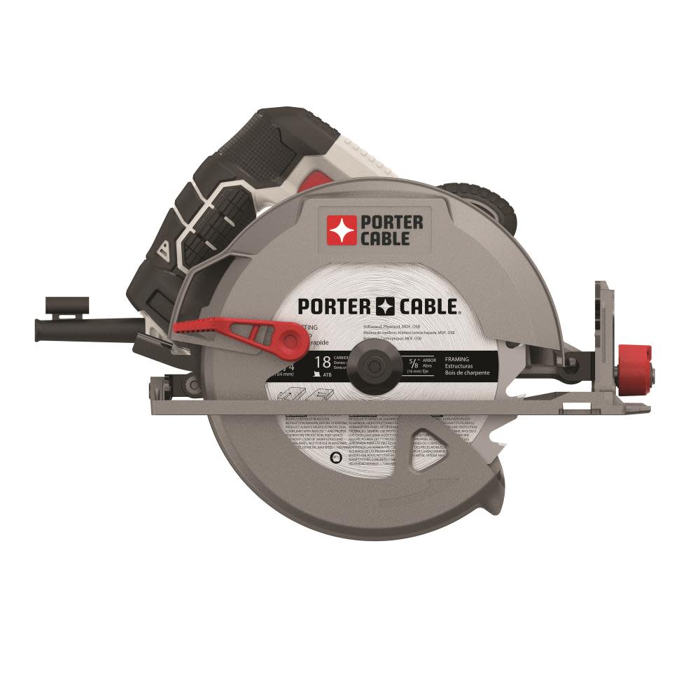 Porter Cable 15 Amp 7-1/4-in Heavy Duty Magnesium Shoe Circular Saw - Ascmtools