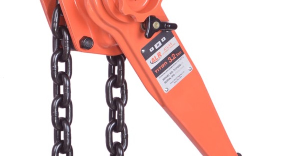Atlas Lifting and Rigging Titan Lever Hoist 3.2 Ton 7050 lbs 10′ Chain - Ascmtools