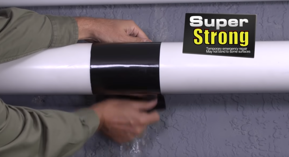 Flex Seal 4 In. x 5 ft. Flex Tape Rubberized Waterproof Tape – Black - Ascmtools