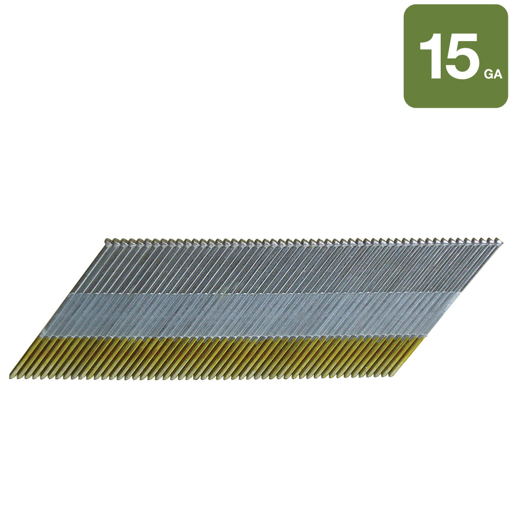 Metabo HPT 2″ 15 Gauge Galvanized Angled Finish Nails 1000qty - Ascmtools