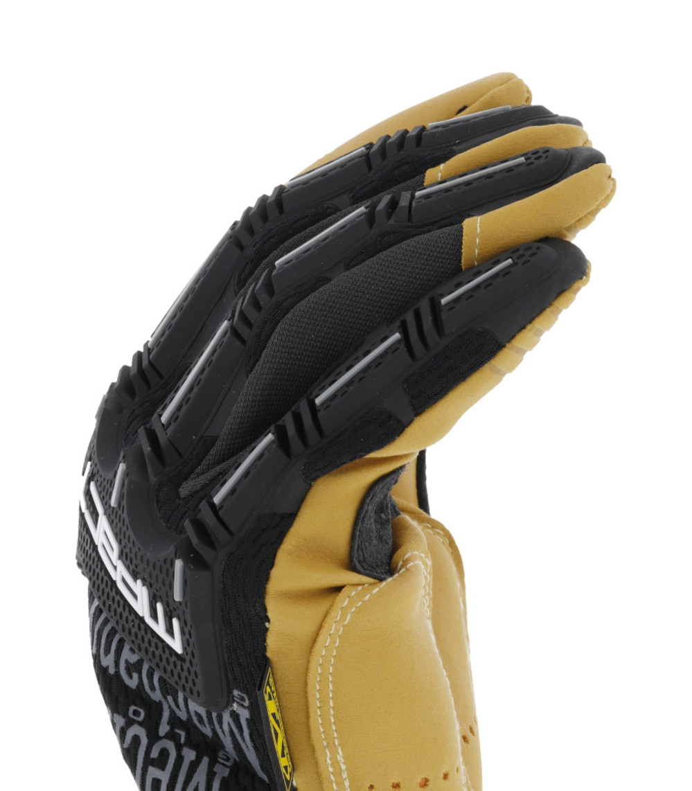 Mechanix Wear M-Pact X-Large Black Heavy Duty Leather Gloves - Ascmtools
