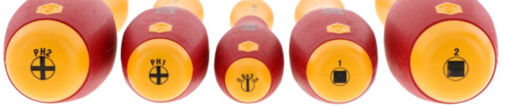 Wiha SoftFinish Screwdriver Set Insulated 5pc - Ascmtools