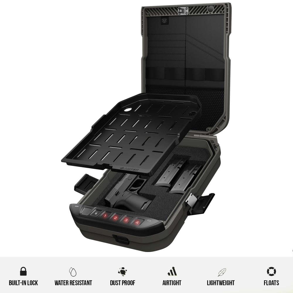 Vaultek Safe Biometric LifePod 2.0 Safe Olive Drab Green - Ascmtools