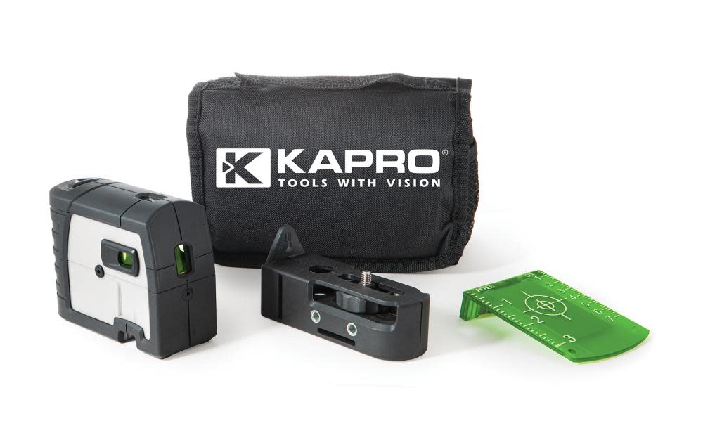 US Tape PROLASER Green 5 Dot Self-Leveling Laser with Multi-Function Base - Ascmtools