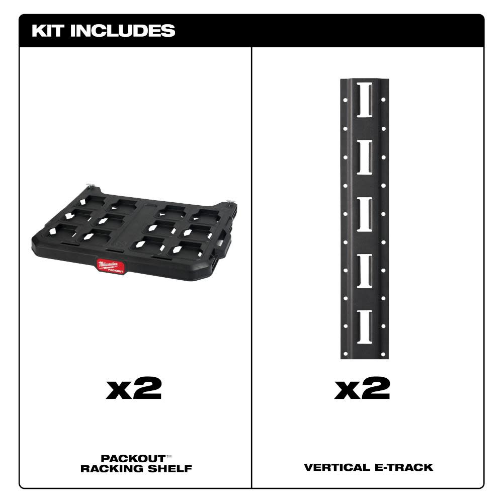 Milwaukee PACKOUT Racking Kit - Ascmtools