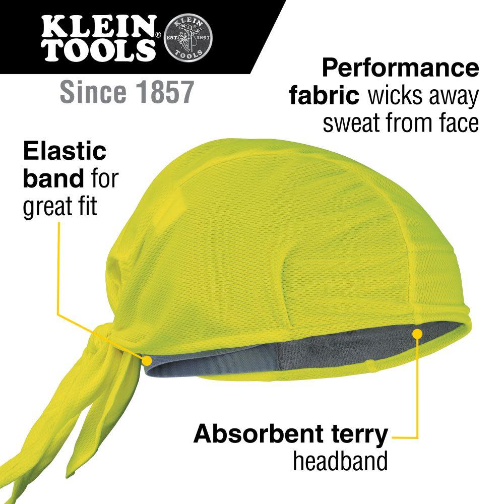 Klein Tools Cooling Do Rag Hi Viz 2pk - Ascmtools