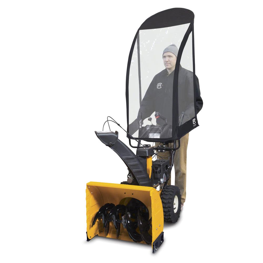 Classic Accessories Black 2-Stage Snow Blower Snow Cab - Ascmtools