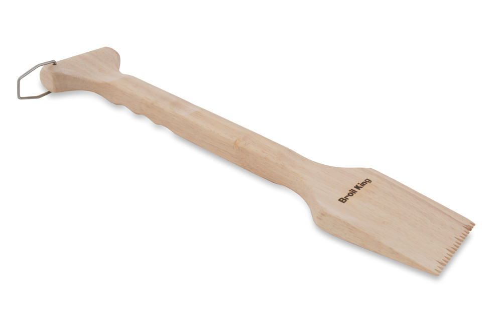 Broil King Wood BBQ Grill Scraper - Ascmtools