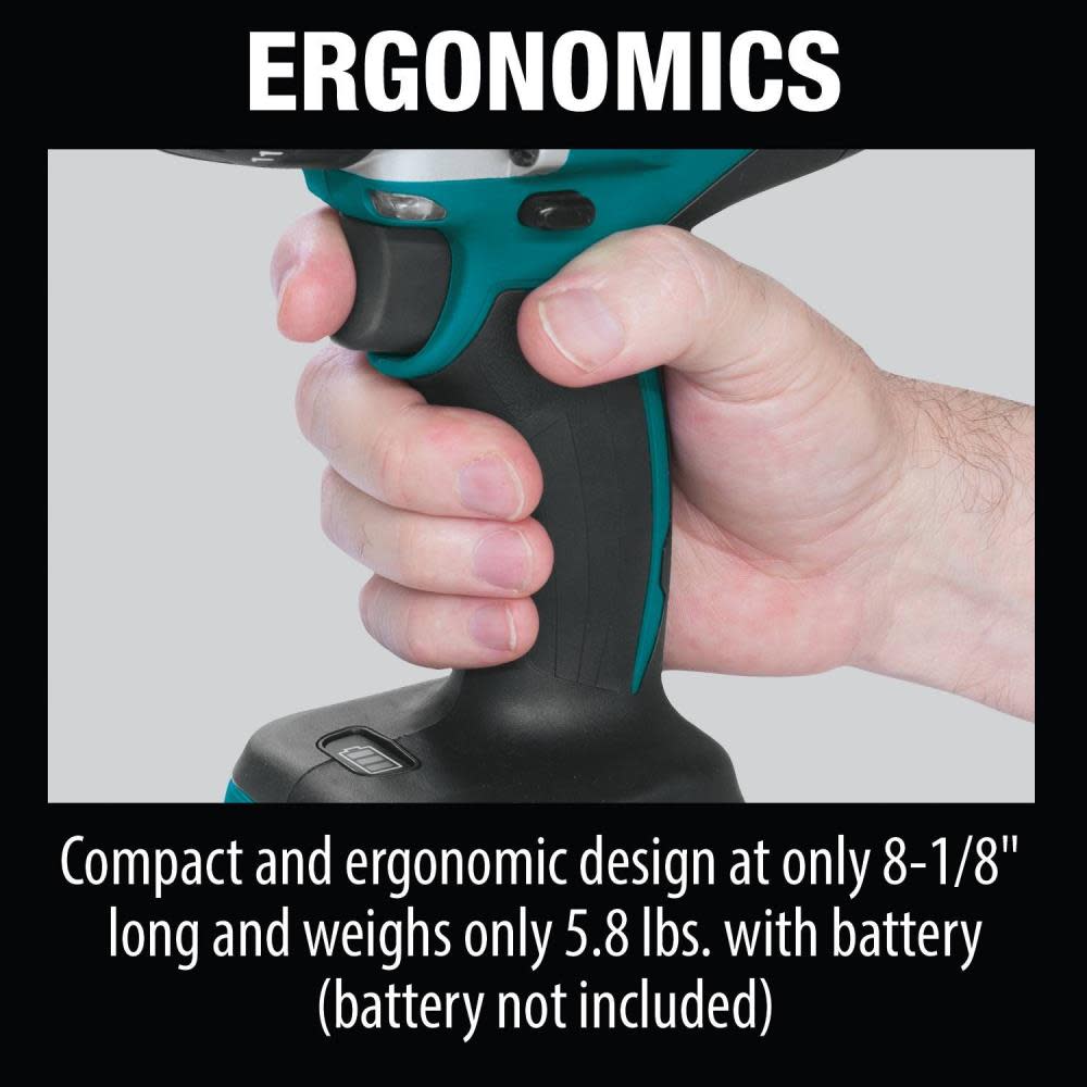 Makita 18V LXT Lithium-Ion Brushless Cordless 1/2 in. Driver-Drill (Tool Only) - Ascmtools