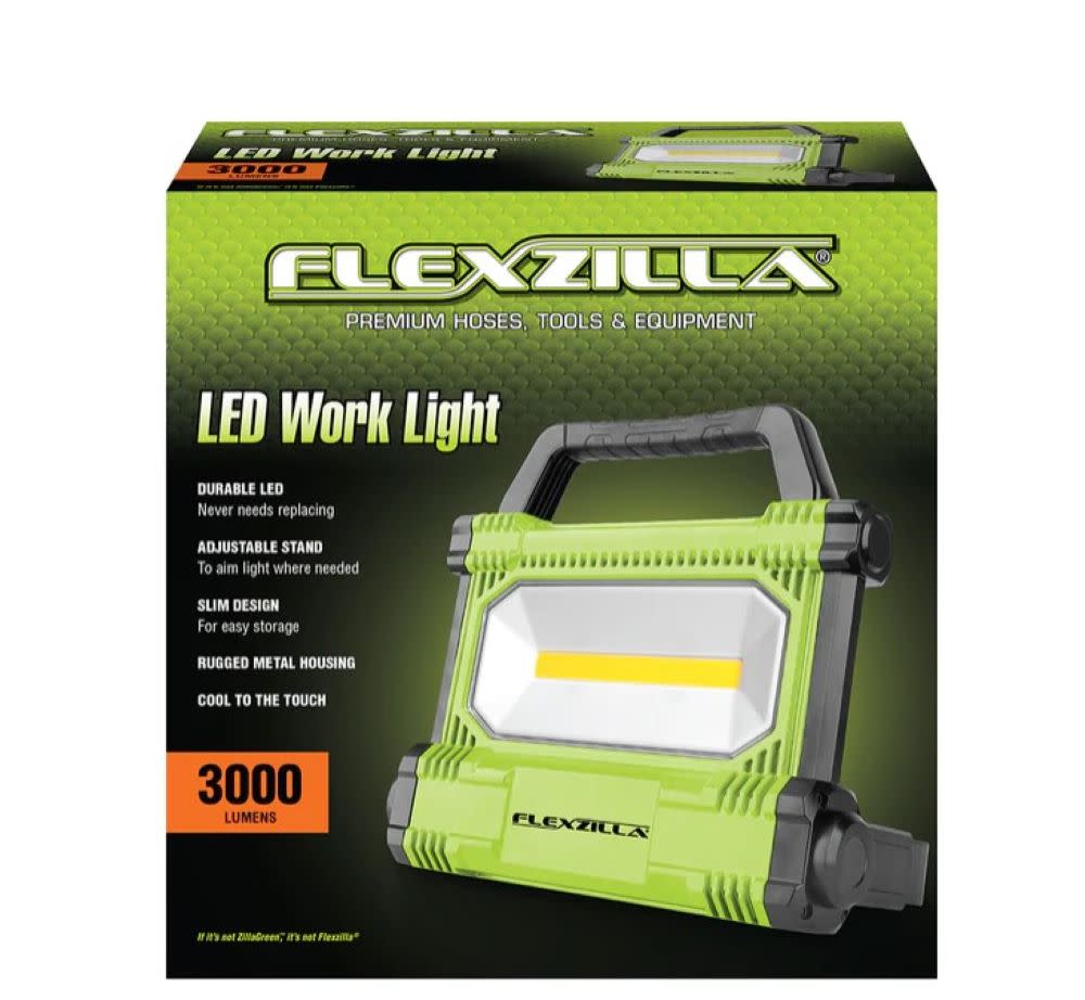 Flexzilla Work Light 3000 Lumen LED with 6′ Cord - Ascmtools