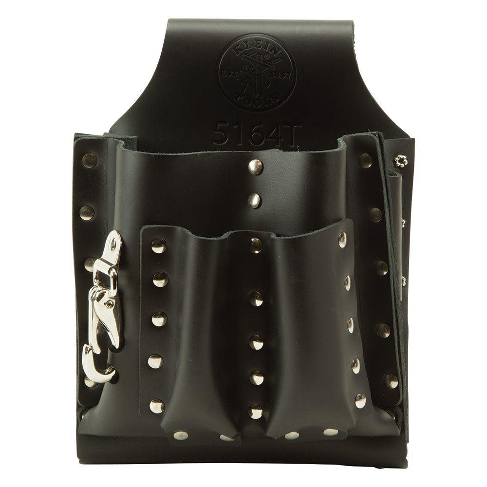 Klein Tools 8 Pocket Tool Pouch Tunnel Loop - Ascmtools