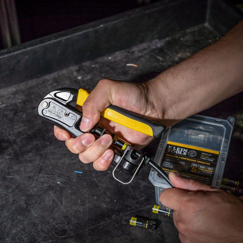 Klein Tools Compression Crimper Lateral - Ascmtools