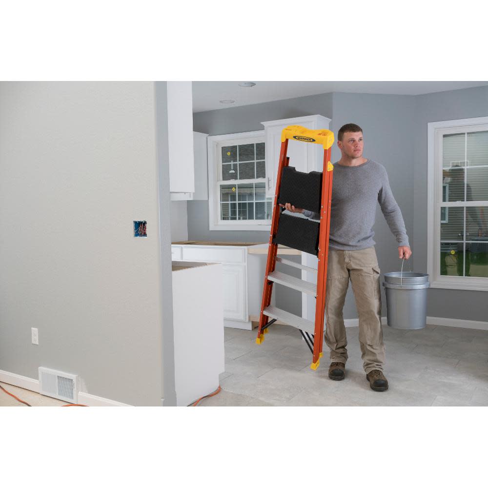 Werner 5.5 Ft. Type IA Fiberglass Compact Step Ladder - Ascmtools