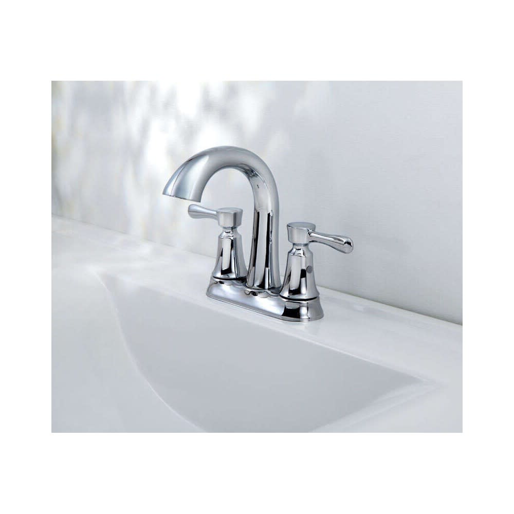 Oakbrook Verona Bathroom Sink Faucet Two Handle Chrome - Ascmtools