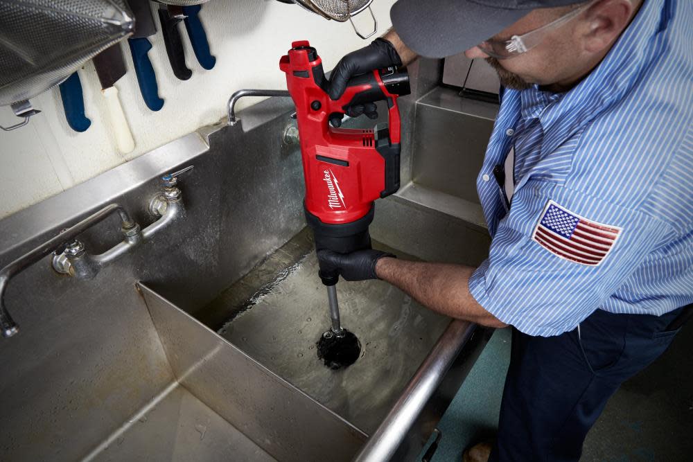 Milwaukee M12 AIRSNAKE Drain Cleaning Air Gun Kit - Ascmtools