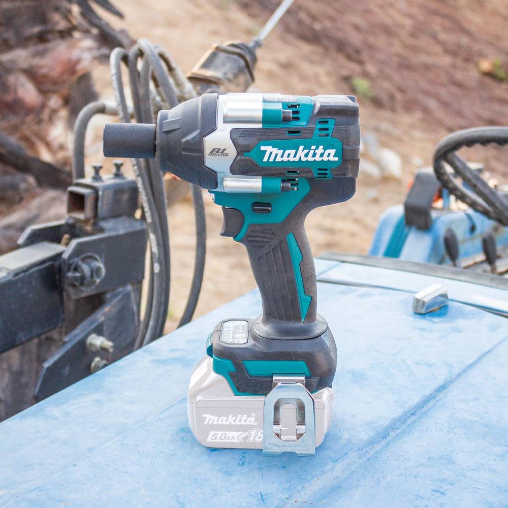 Makita 18V LXT Utility Impact Wrench with Detent Anvil 1/2″ Sq Drive Bare Tool - Ascmtools