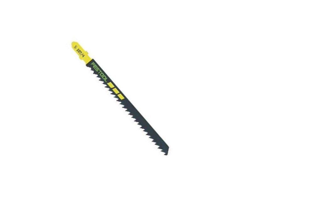 Festool Fast-Cutting Jigsaw Blades S 105/4 4 1/8 Inch 6 TPI – Pack of 5 - Ascmtools
