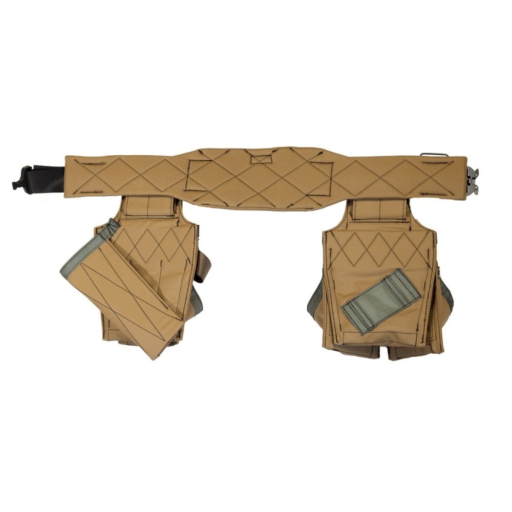 Occidental Leather Badger Carpenter Toolbelt Set Sawdust Sage 2X - Ascmtools