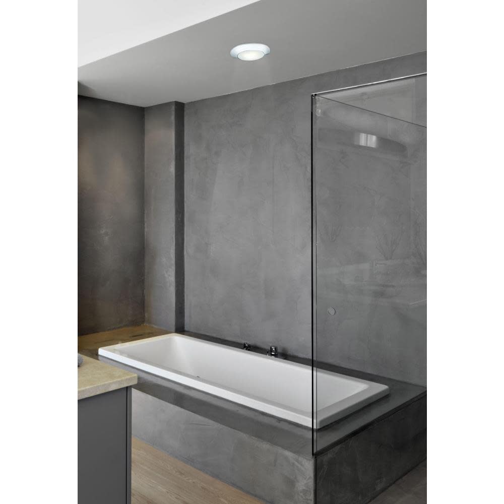 Westinghouse 7 3/8″ 15W Chrome LED Ceiling Light Fixture - Ascmtools