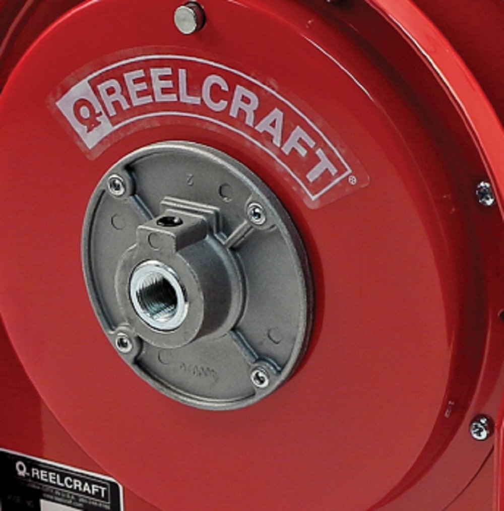 Reelcraft 1/4 in. x 25 ft. Ultra-Compact Hose Reel - Ascmtools