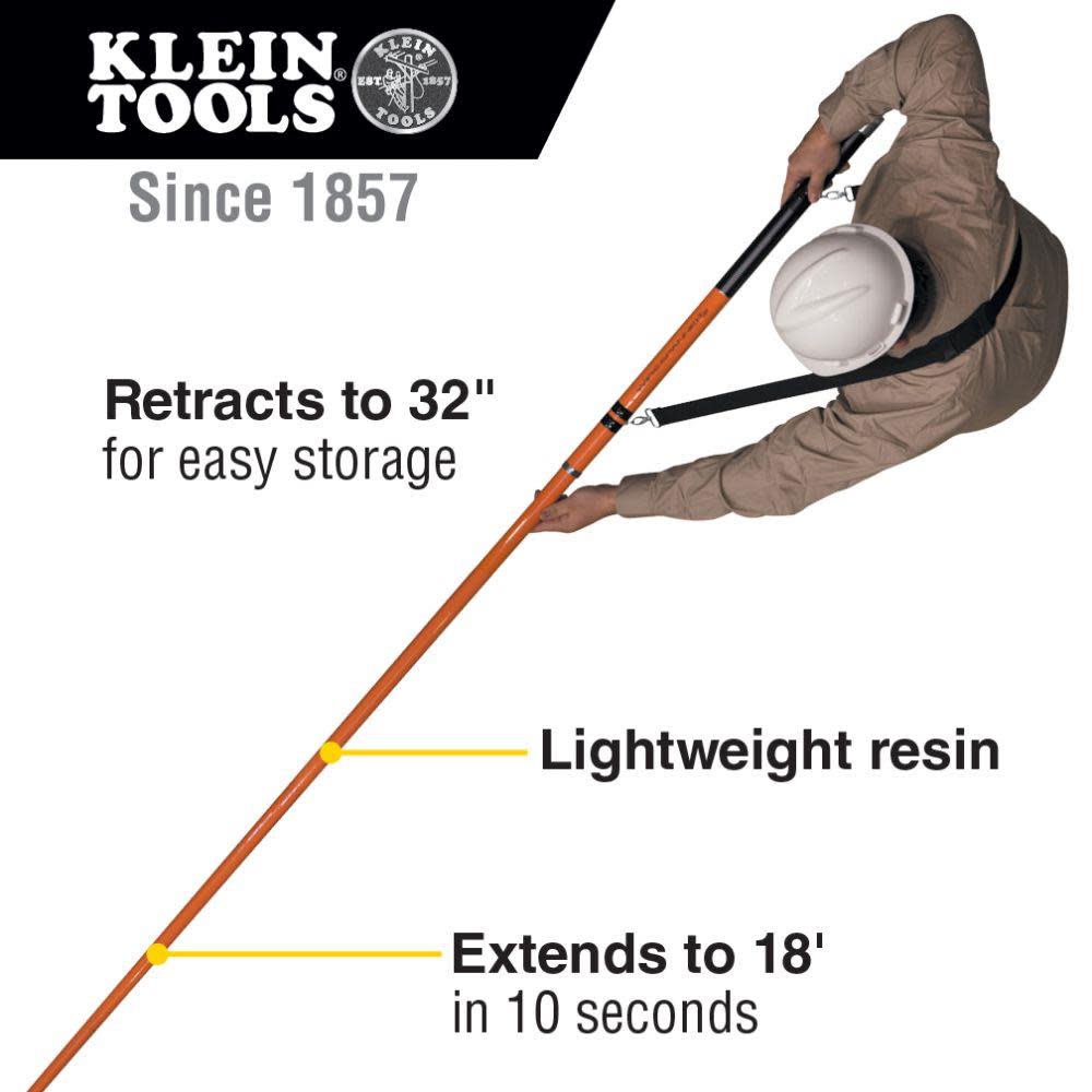 Klein Tools WIRESPANNER Plus Telescopic Pole - Ascmtools