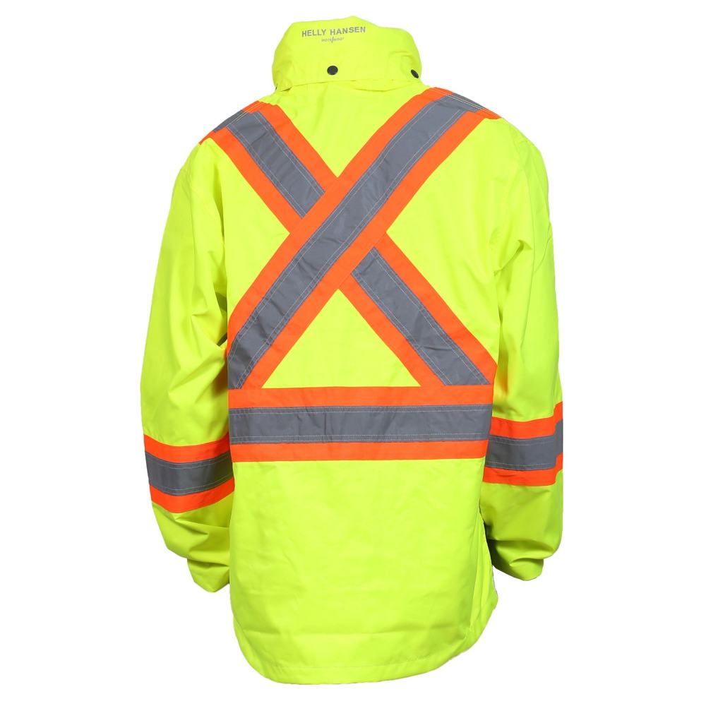 Helly Hansen Alta Waterproof Shell Jacket Hi-Vis Yellow 3X - Ascmtools