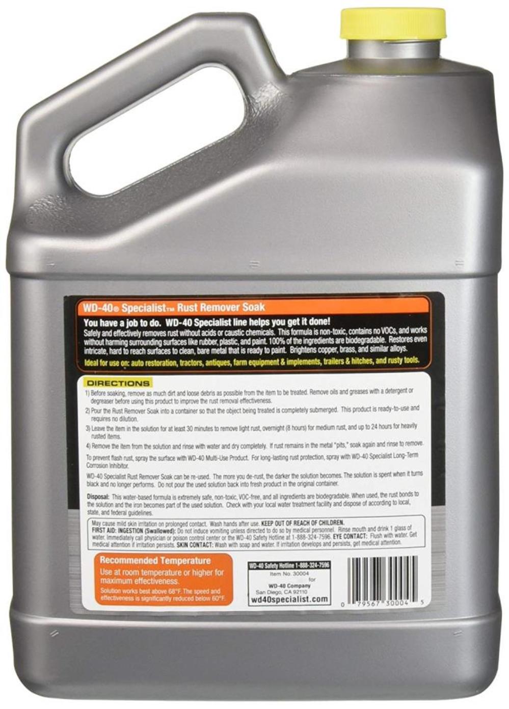 WD40 Rust Soak - Ascmtools