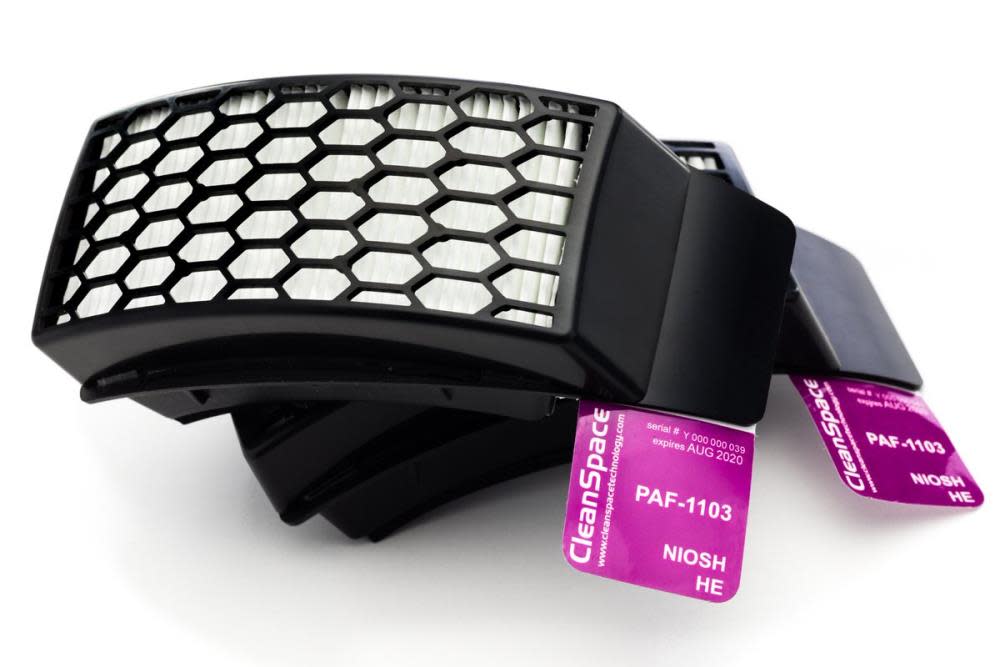 Cleanspace Technologies HEPA Particulate Filter Low Profile (3 Pack) - Ascmtools