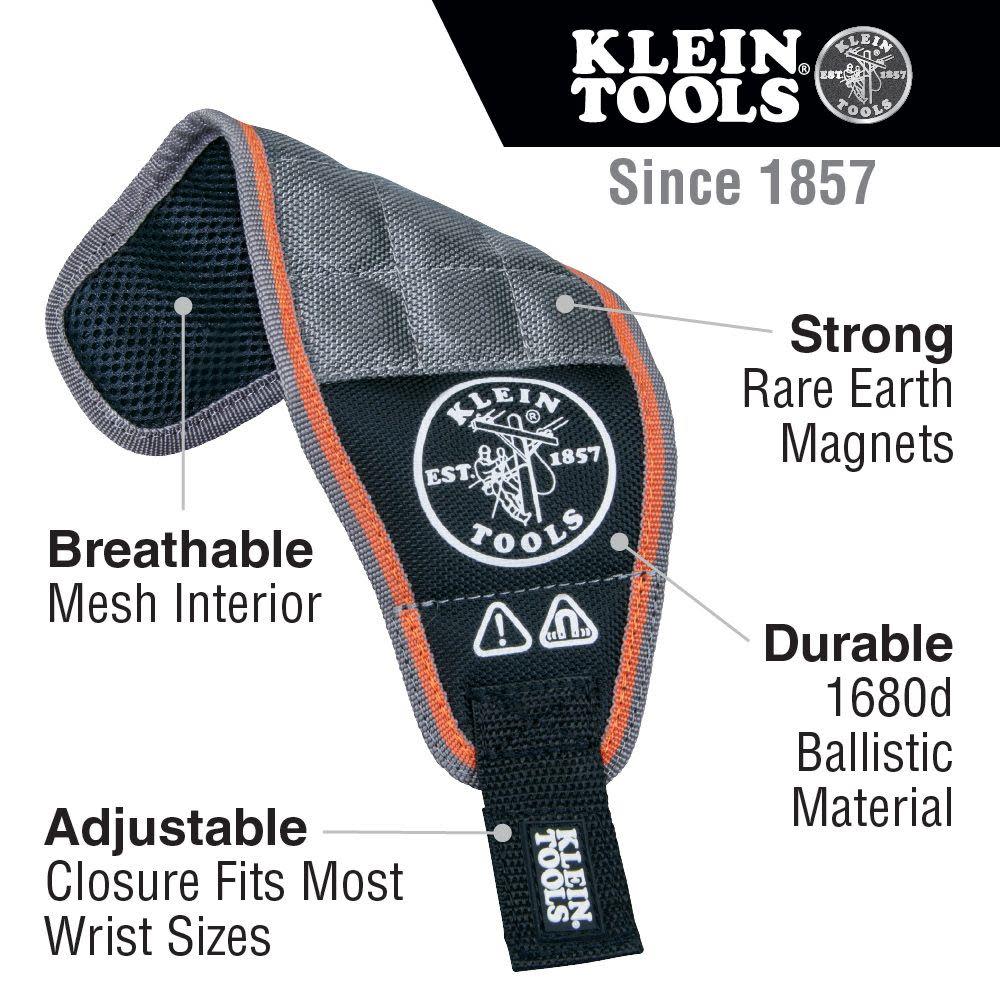 Klein Tools Tradesman Pro Magnetic Wristband - Ascmtools
