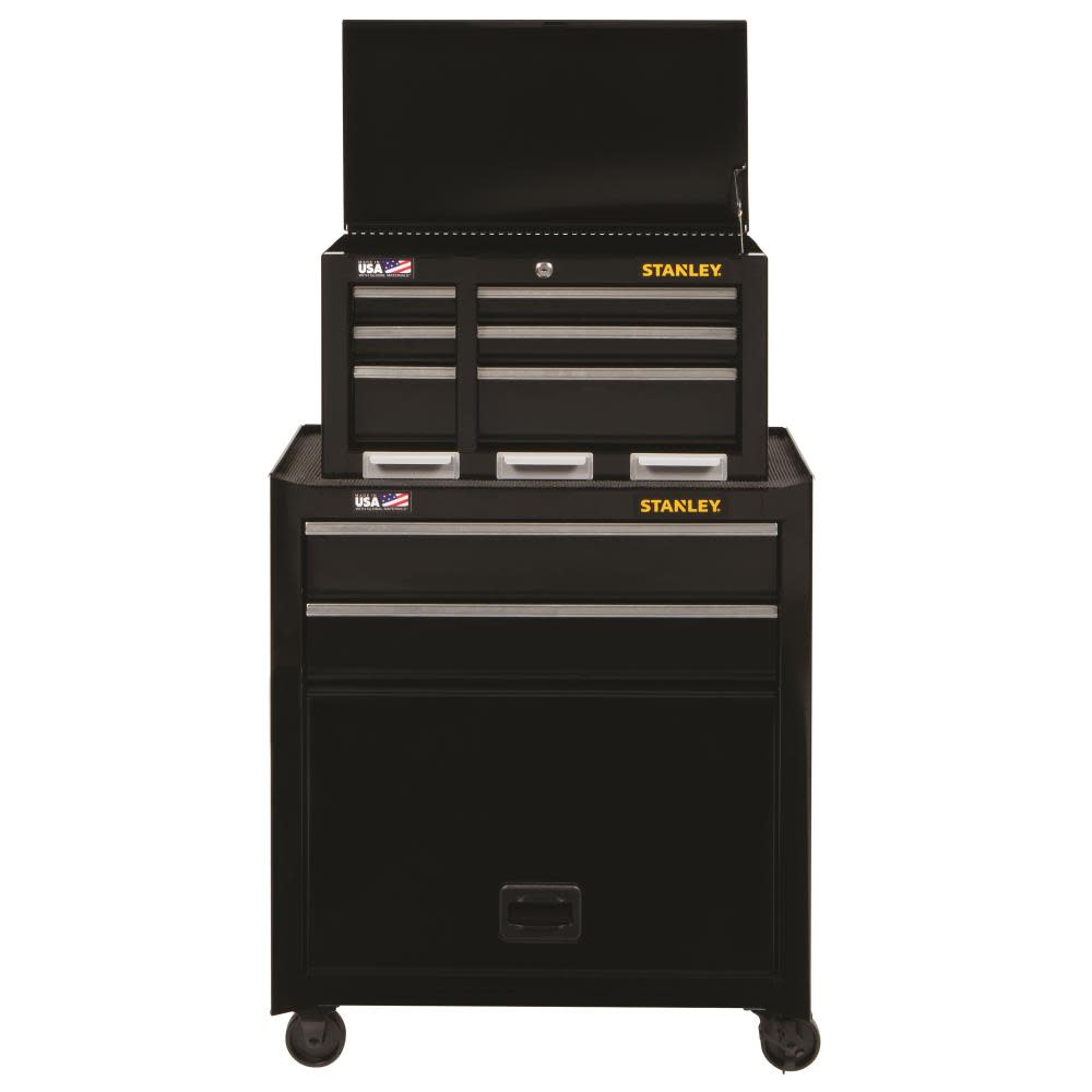 Stanley 26 in. 5-Drawer Tool Chest and Cabinet - Ascmtools