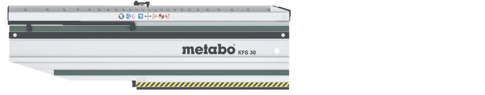 Metabo KFS 30 Cross Cut Guide Rail - Ascmtools