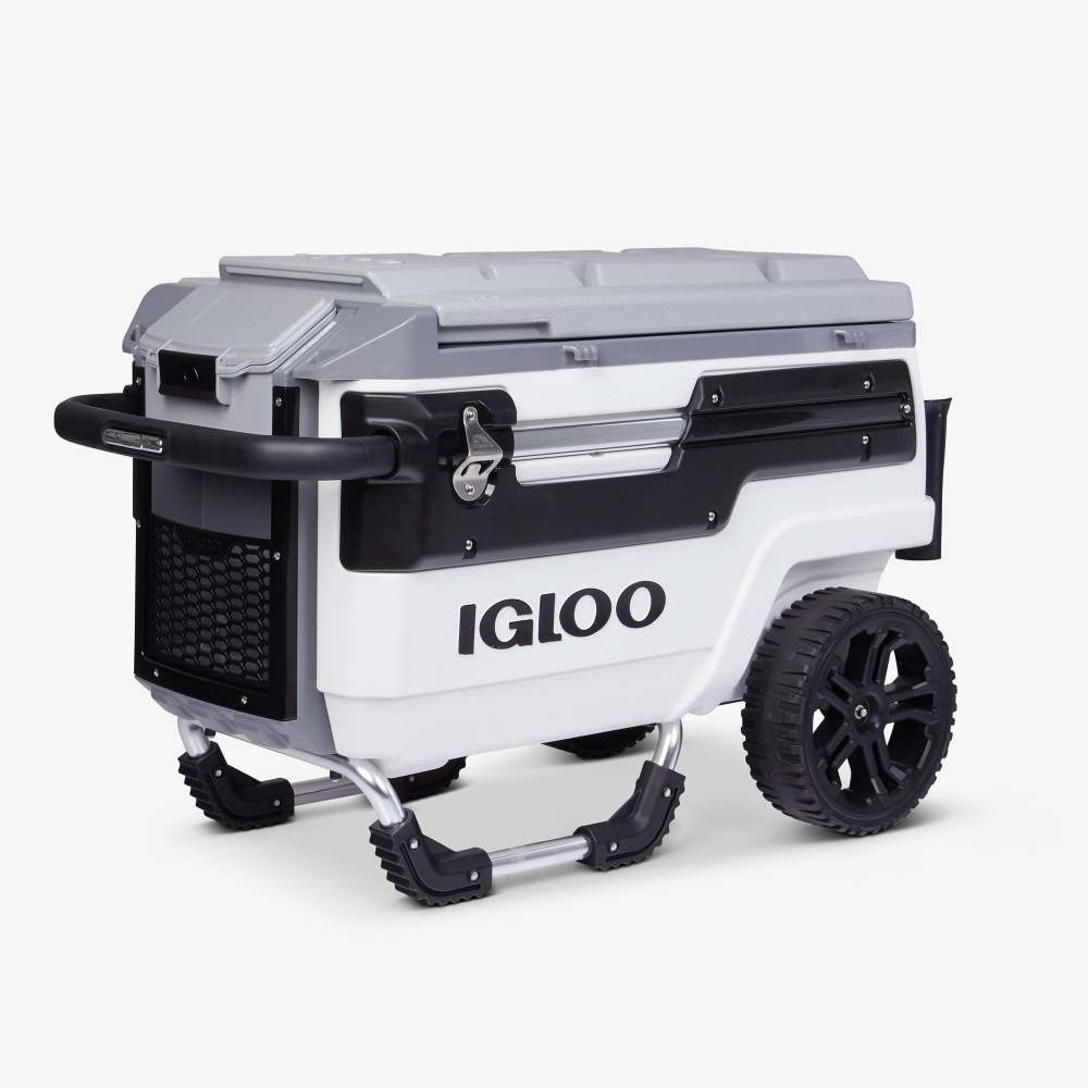 Igloo Trailmate Journey Hard Cooler White/Black 70qt - Ascmtools