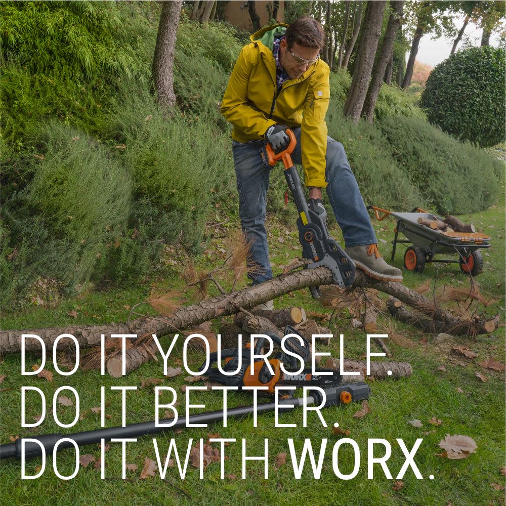 Worx 16 in. 15 amp Chainsaw Tool-free Tensioning and Chain Brake - Ascmtools