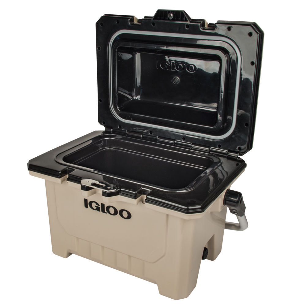 Igloo IMX Cooler River Bottom Tan/Black 24qt - Ascmtools