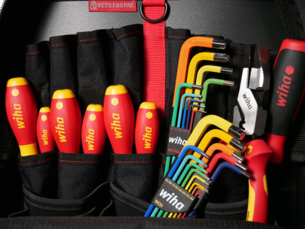 Wiha Tool Kit Red Stripe Tech Pac 30pc - Ascmtools