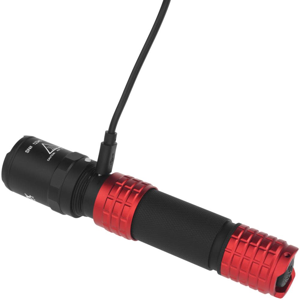 Nightstick USB Tactical Flashlight Rechargeable - Ascmtools