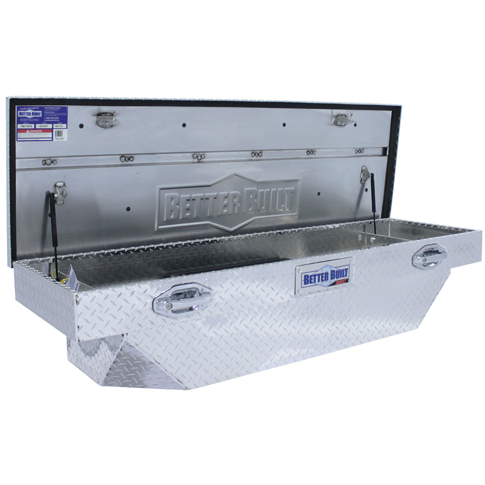 Better Built 61.5″ SEC Saddle Truck Tool Box UNIVERSAL BRITE ALUMINUM - Ascmtools