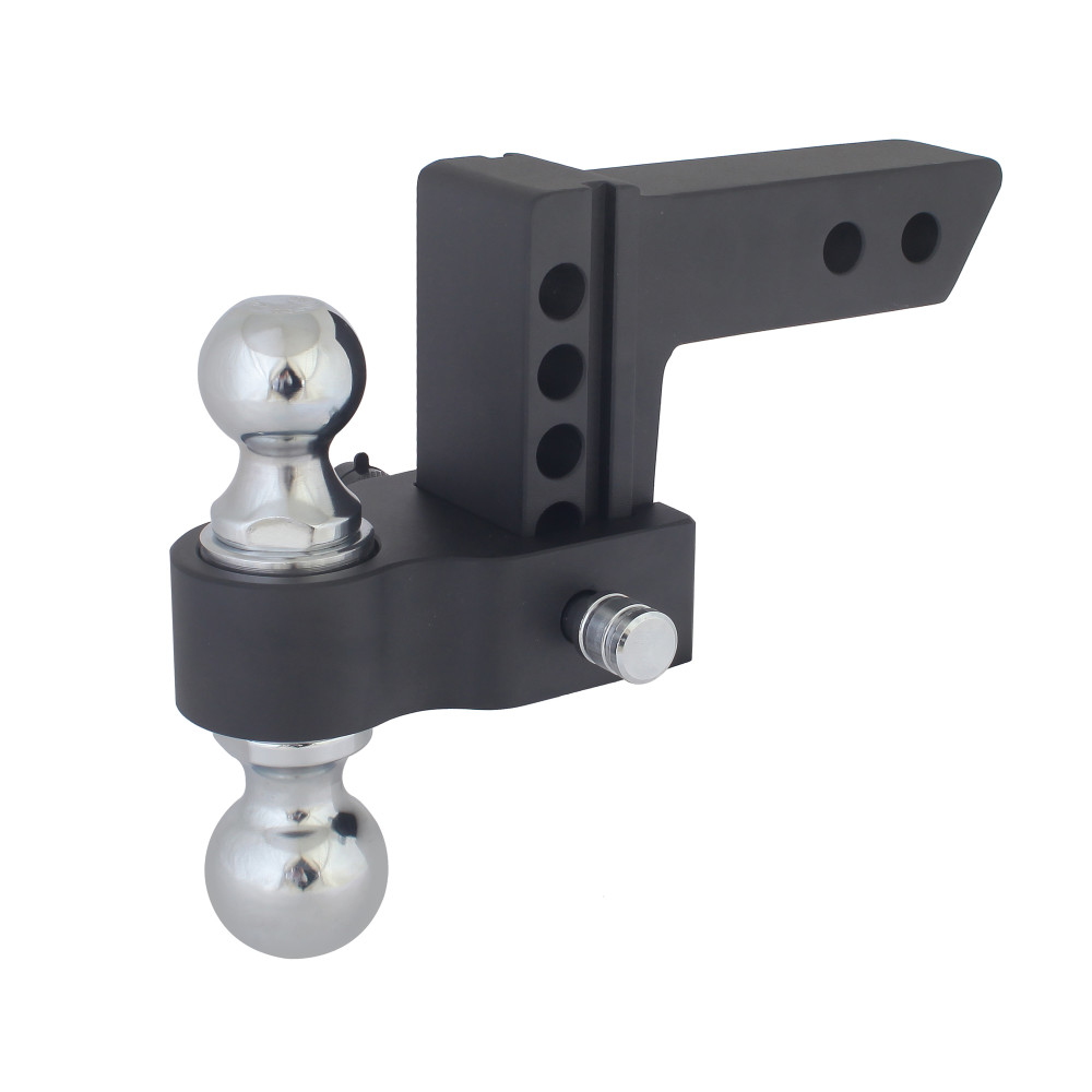 Trailer Valet Blackout 10000 lbs Capacity Reversible 2″ & 2.5/16″ Ball Drop Hitch - Ascmtools