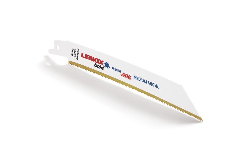 Lenox 5-Pack 6-in 18-TPI Bi-Metal Reciprocating Saw Blades - Ascmtools