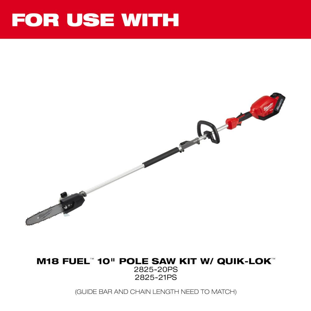 Milwaukee 10″ Pole Saw Guide Bar - Ascmtools